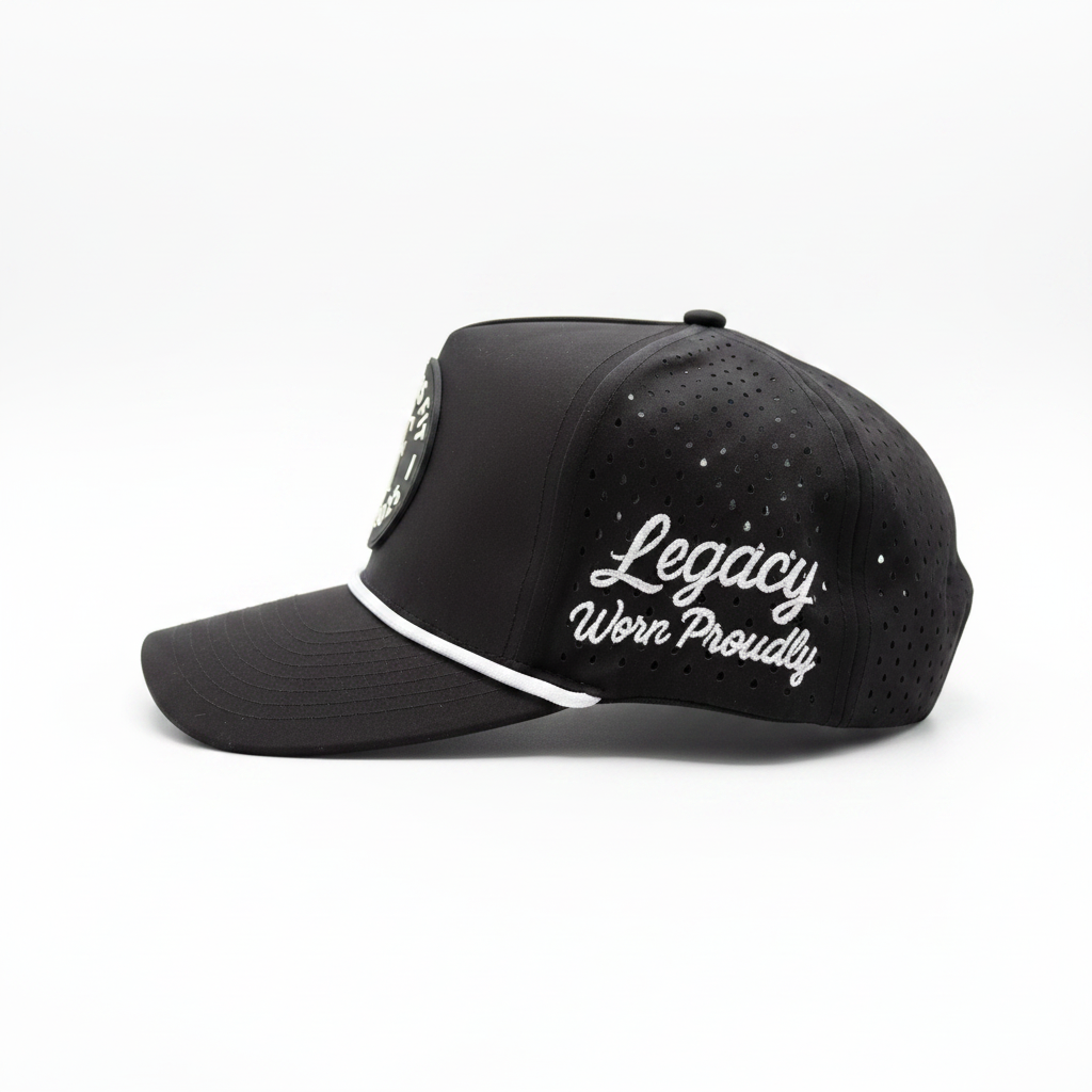 Performance Rope Hat- Black